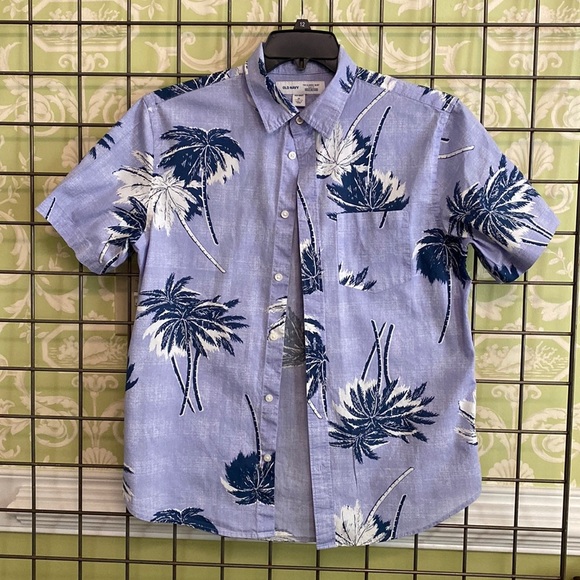 Old Navy Other - Purple short sleeve men’s button down